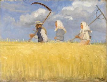 Anna Ancher : Harvesters